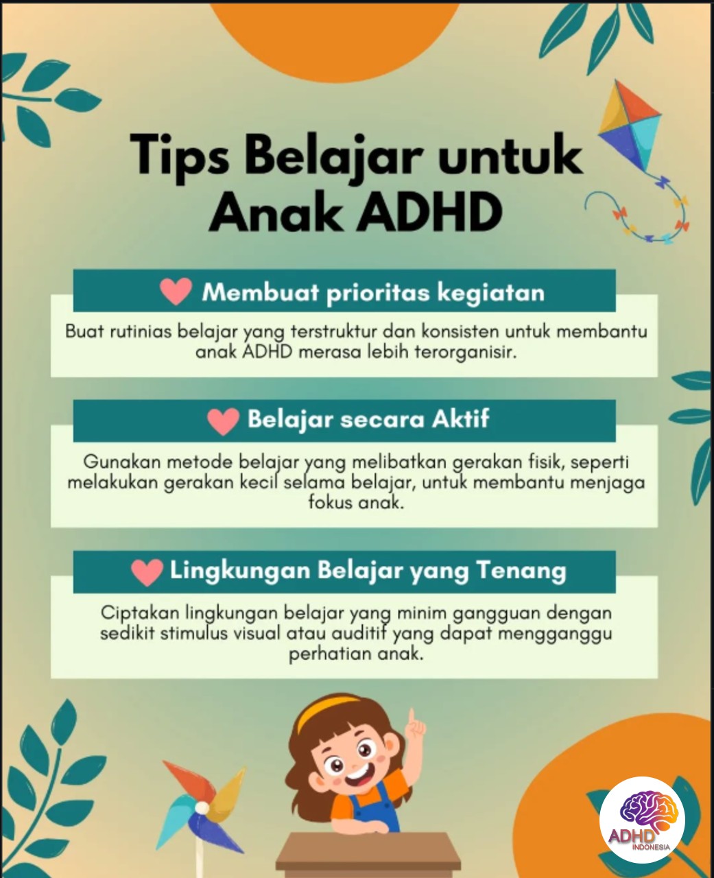 Strategi Belajar yang Cocok untuk Anak ADHD di Daerah Khusus Ibukota Jakarta